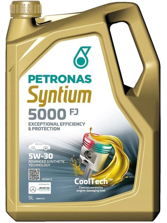 Petronas моторна олива Syntium 5000 FJ 5W-30 SN — PETRONAS