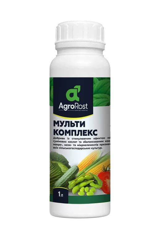 Добриво АгроРост Мультикомплекс​ 1л — AgroRost