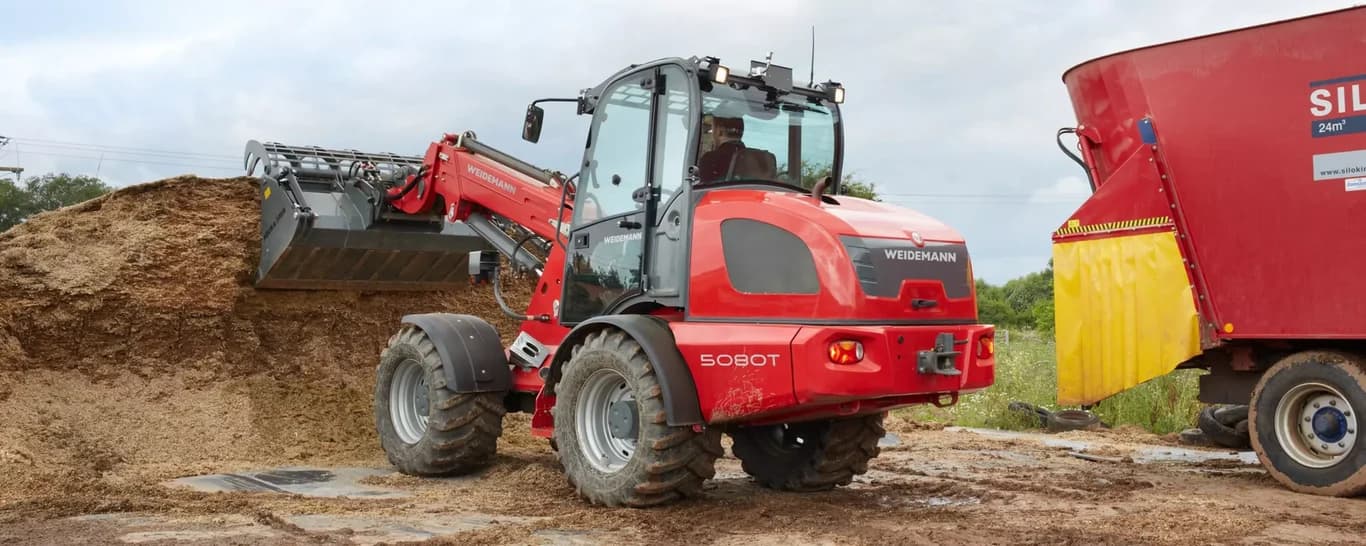 Wheel loader Weidemann 5080T — Weidemann