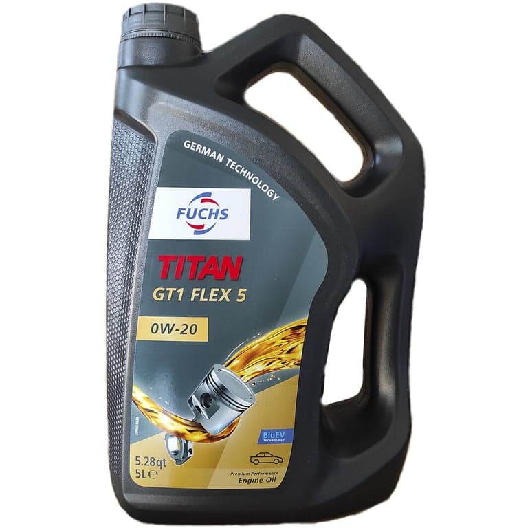 Моторна олива TITAN GT1 FLEX 5 SAE 0W-20 — Fuchs