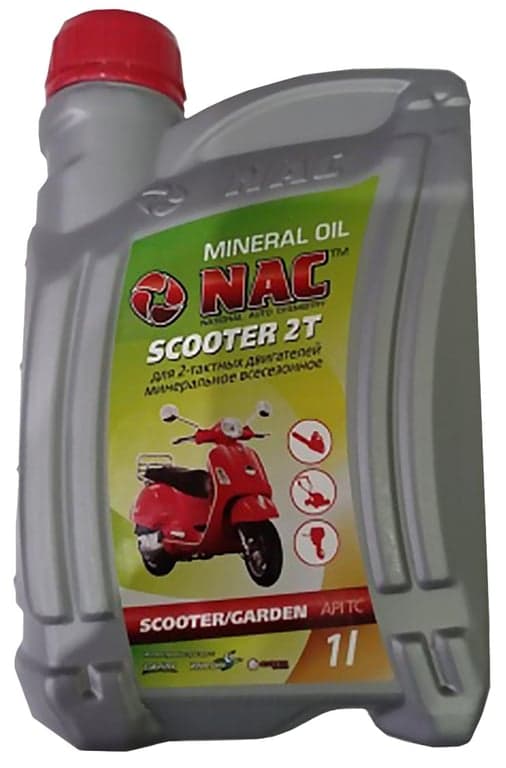 NAC моторна олива Scooter 2T — NAC