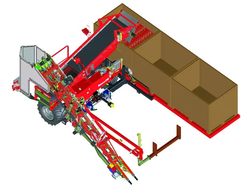 Beet harvester Dewulf P3CC Profi — Dewulf
