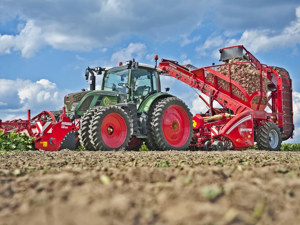 Beet harvester GRIMME ROOTSTER 604 — GRIMME