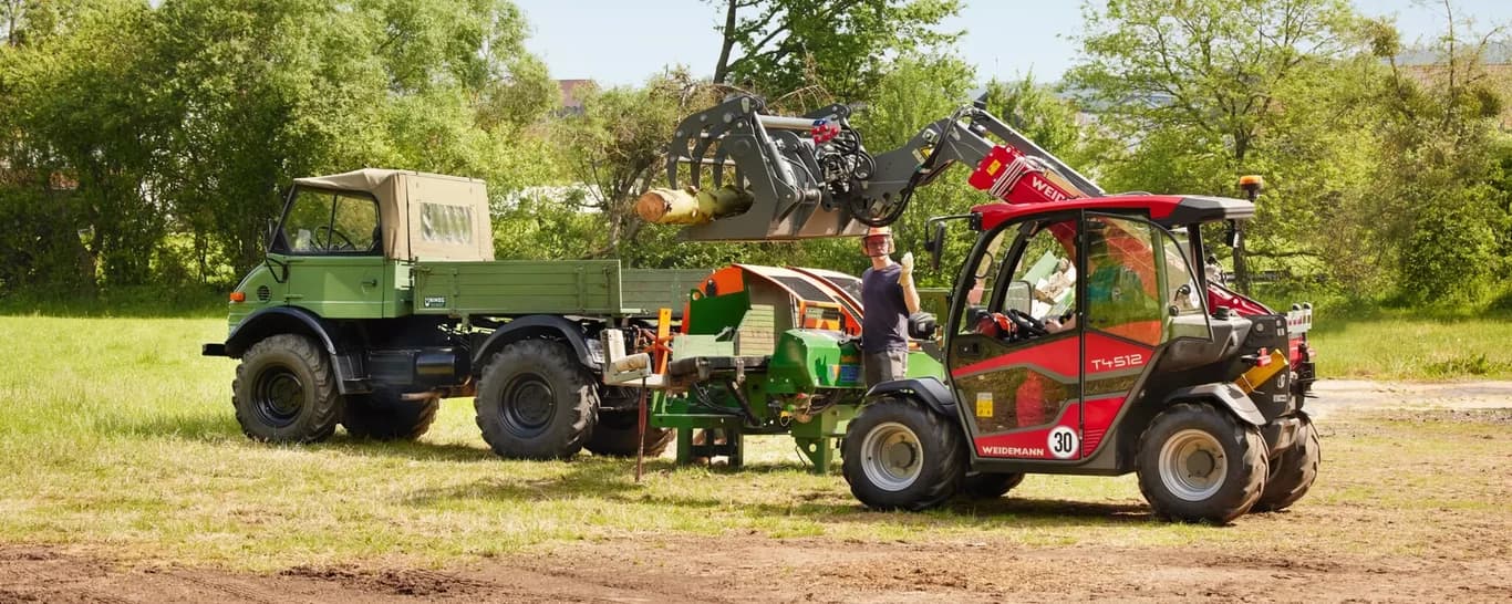 Telehandler Weidemann T4512 — Weidemann