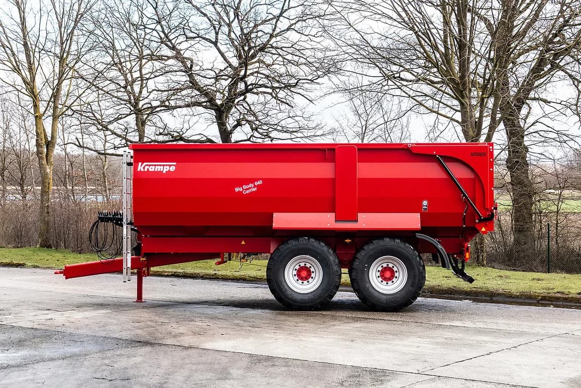 Tipping trailer Krampe BigBody 640 Carrier — Krampe