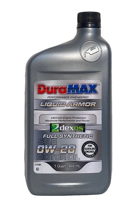 Олива моторна Duramax 0W20 DEXOS G2 SYN — Duramax