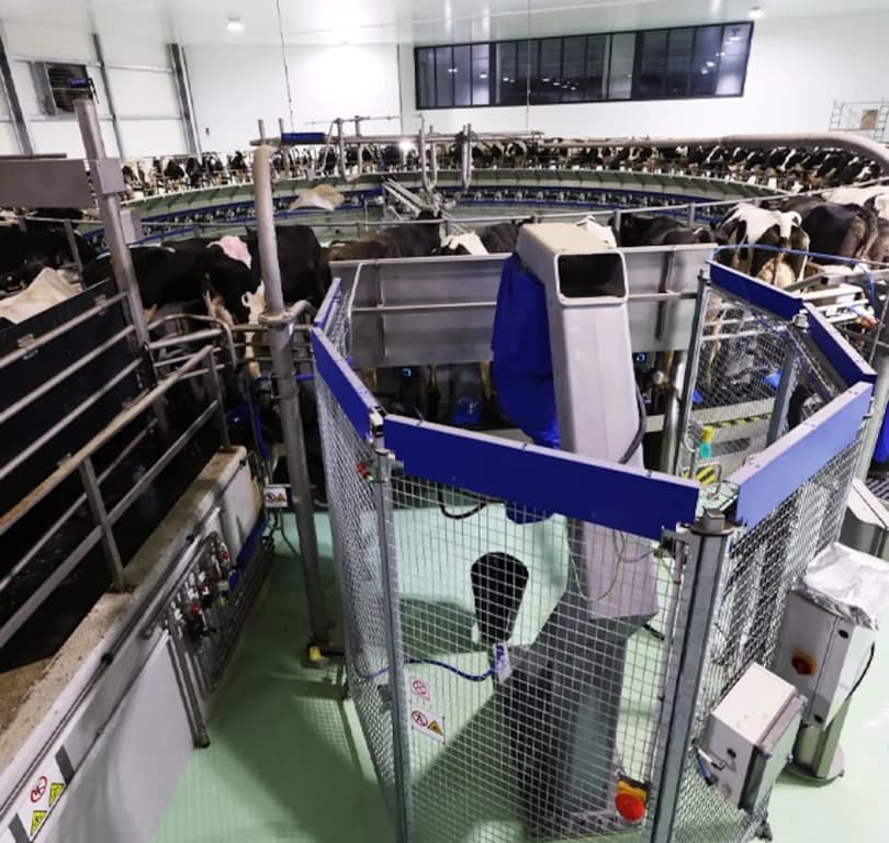 Parlor equipment DeLaval TSR2 — DeLaval