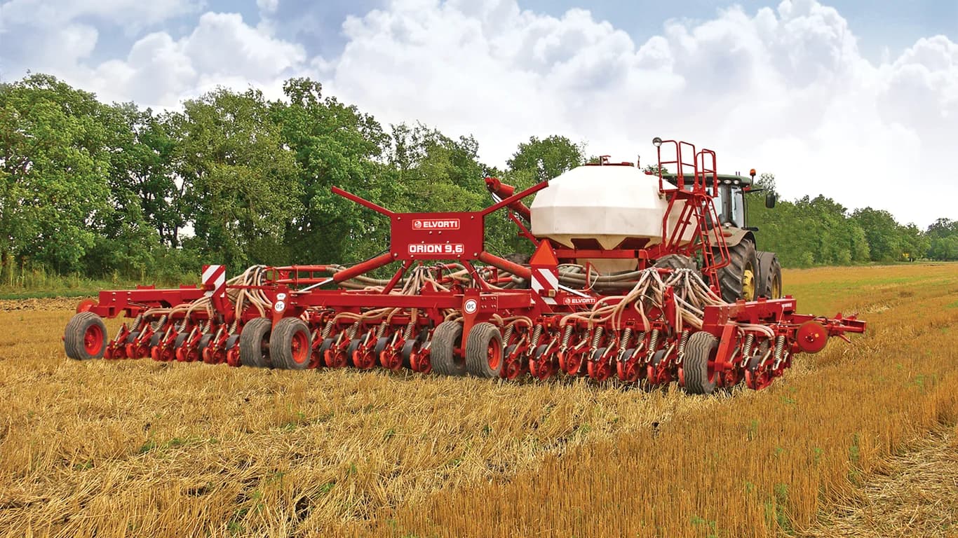 Air seeder Elvorti ORION 9.6 — Elvorti