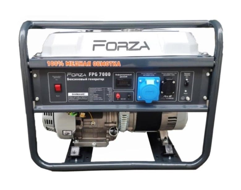 Генератор Forza FPG7000 5.0/5.5 кВт з ручним запуском — FORZA