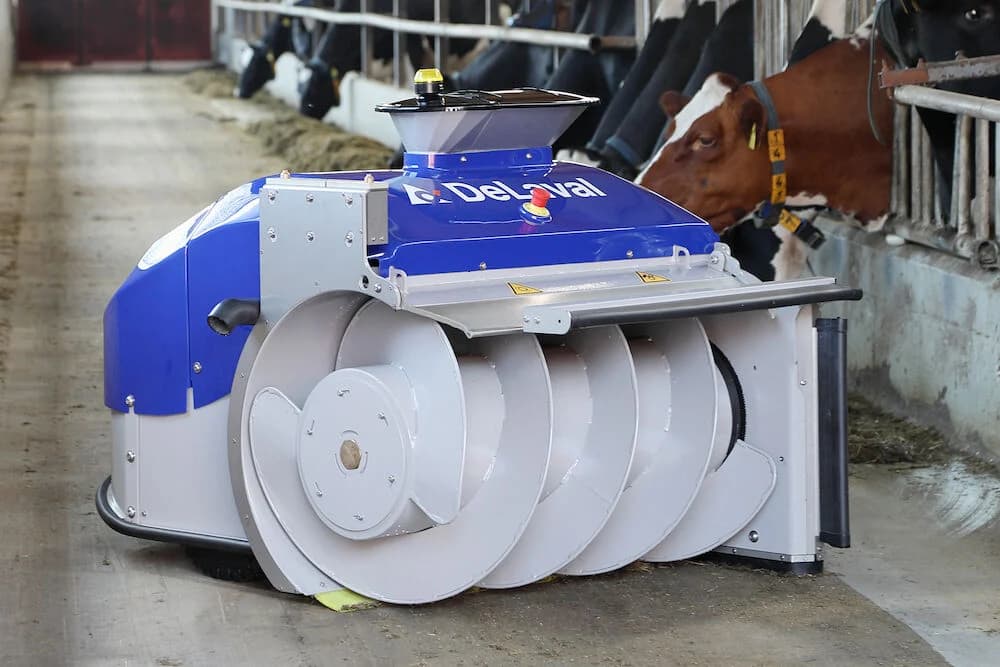 Feed pusher DeLaval OptiDuo™ — DeLaval
