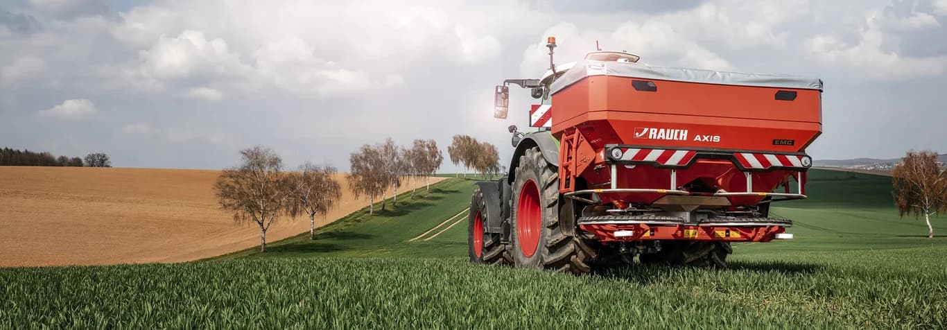 Fertilizer spreader RAUCH AXIS H 50.2 EMC+W ISOBUS — RAUCH