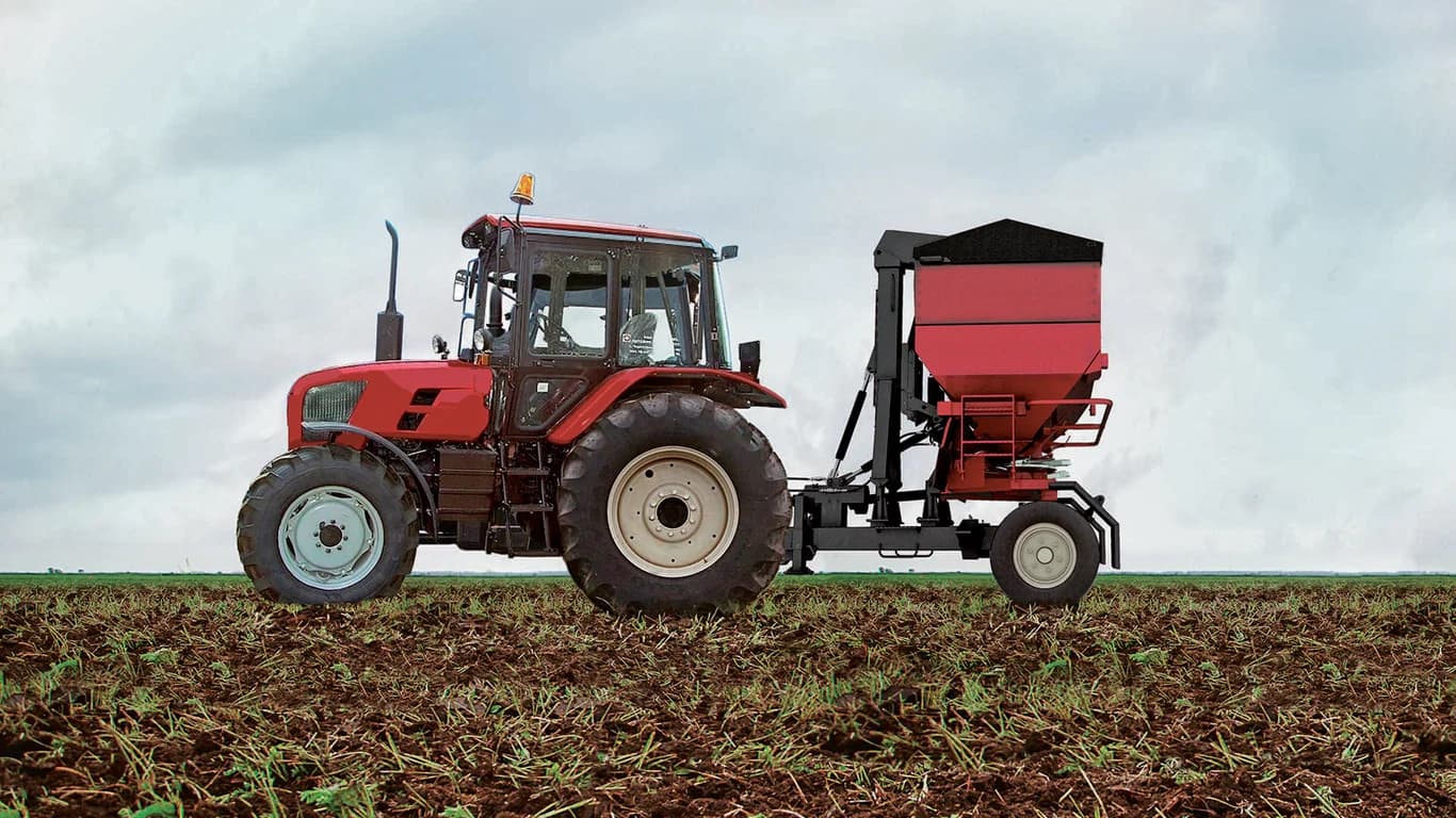 Fertilizer spreader Rostselmash РА-3000 GRACH MAX — Rostselmash