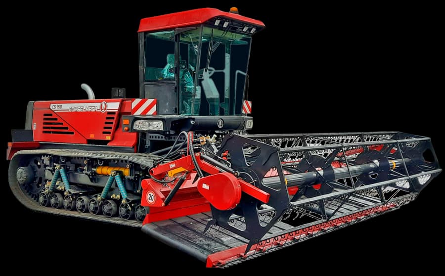 Self-propelled windrower Gomselmash CS150 CROSS — Gomselmash