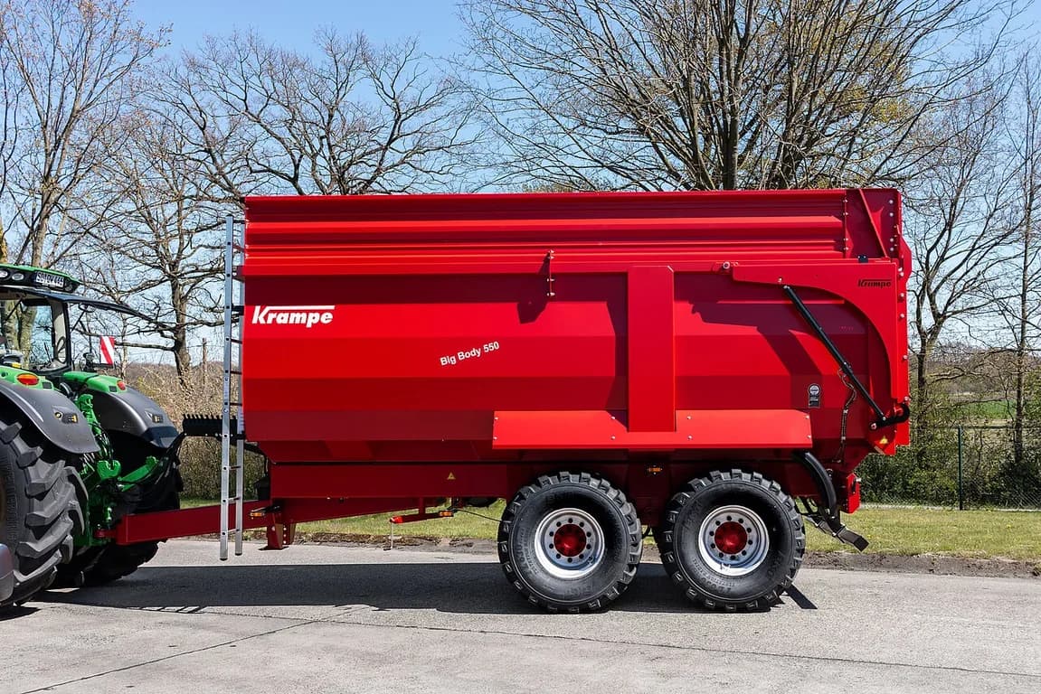 Tipping trailer Krampe BigBody 550 — Krampe