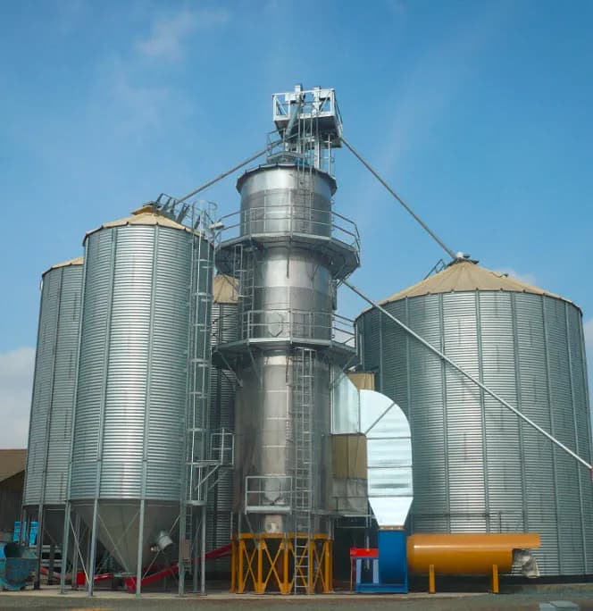 Grain dryer Mecmar RM 250/13 — Mecmar