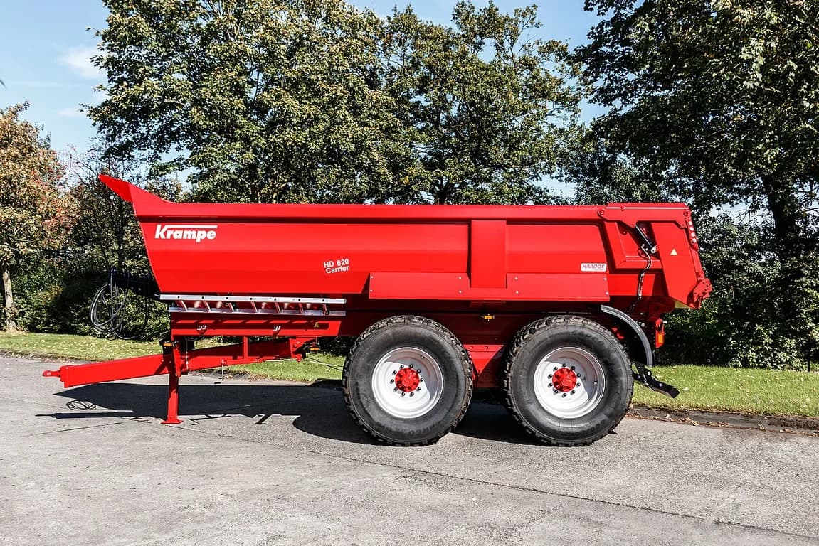 Tipping trailer Krampe HD 620 Carrier — Krampe