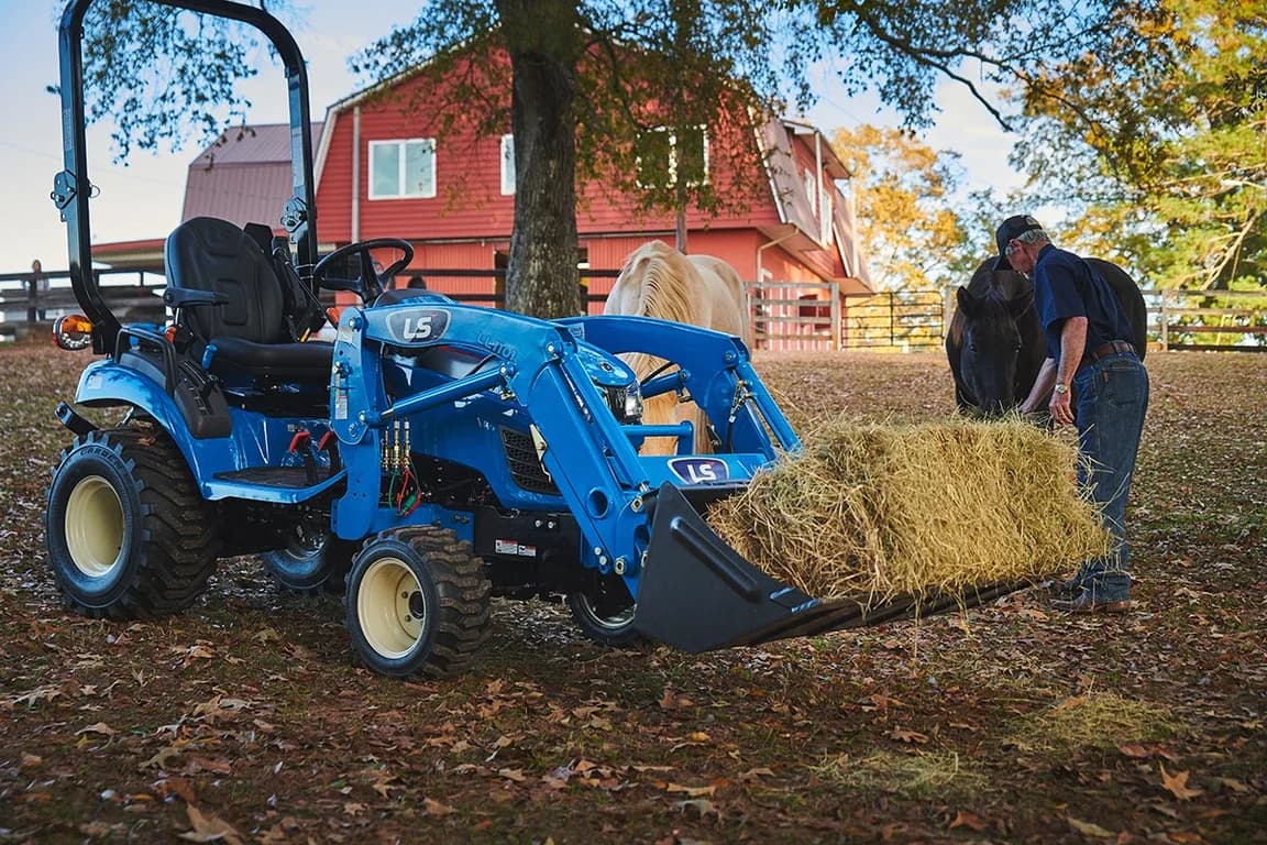 Compact tractor LS Tractor MT1.25 (Ind Tire) — LS Tractor
