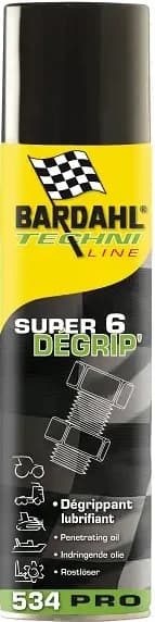 Bardahl мастило Super 6 Degrip — BARDAHL