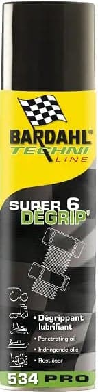 Bardahl мастило Super 6 Degrip — BARDAHL