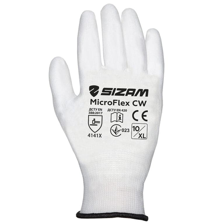 Захисні рукавички MICROFLEX CW (пакування 60шт) — Sizam