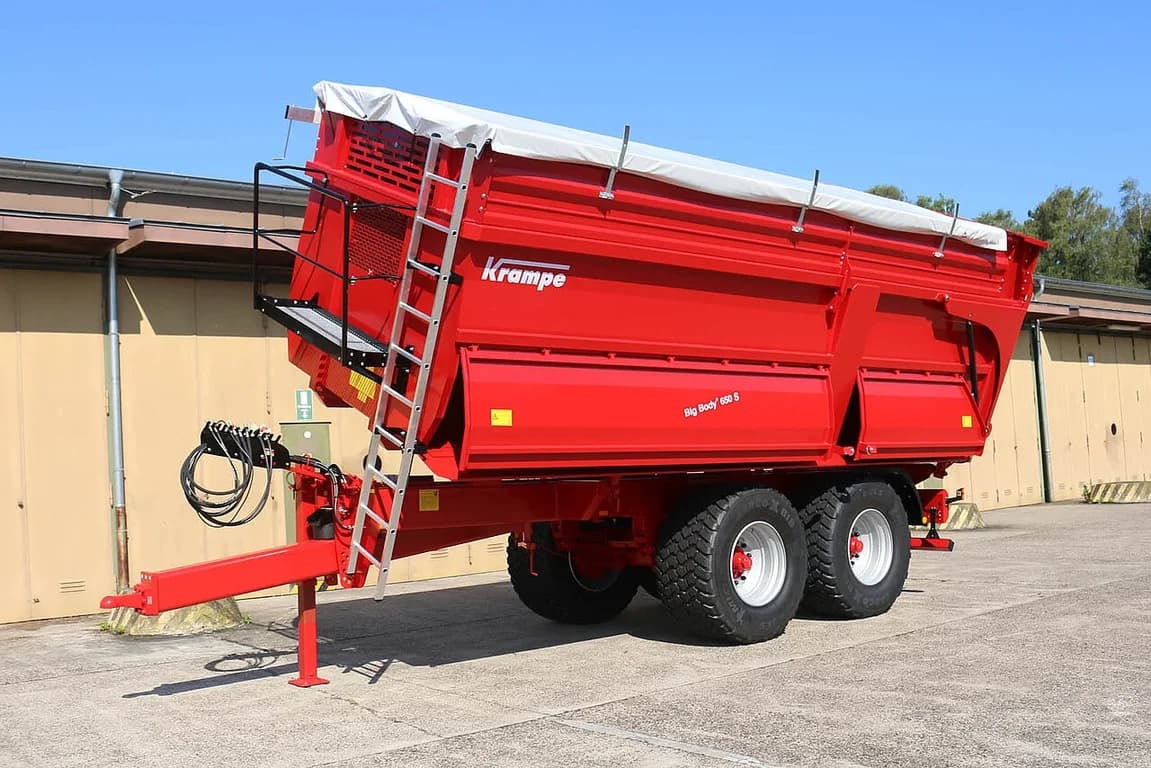 Tipping trailer Krampe BigBody 650S — Krampe