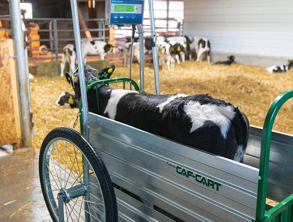 Topcon Agriculture Calf Cart Scale System — Topcon Agriculture