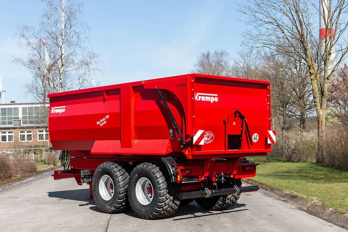 Tipping trailer Krampe BigBody 550 Carrier — Krampe