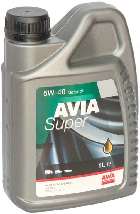 Avia моторна олива Super 5W-40 — AVIA
