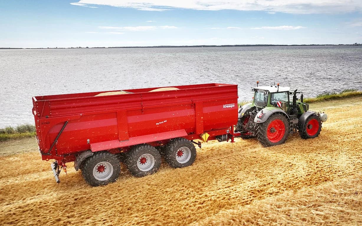 Tipping trailer Krampe BigBody 900 — Krampe