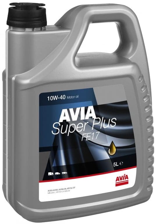 Avia моторна олива Super Plus FE17 10W-40 — AVIA