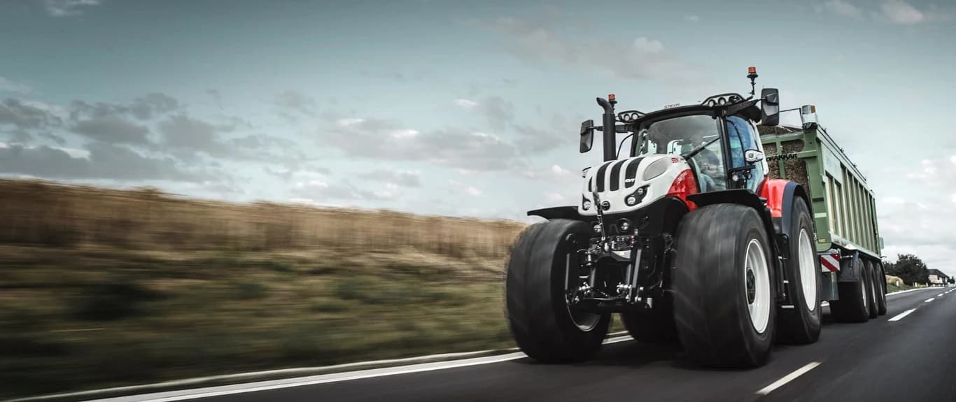 Row crop tractor Steyr 6290 TERRUS CVT — Steyr
