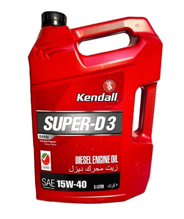 Олива моторна Kendall SUPER-D 3 DIESEL ENGINE OIL SAE 15W40 — Kendall