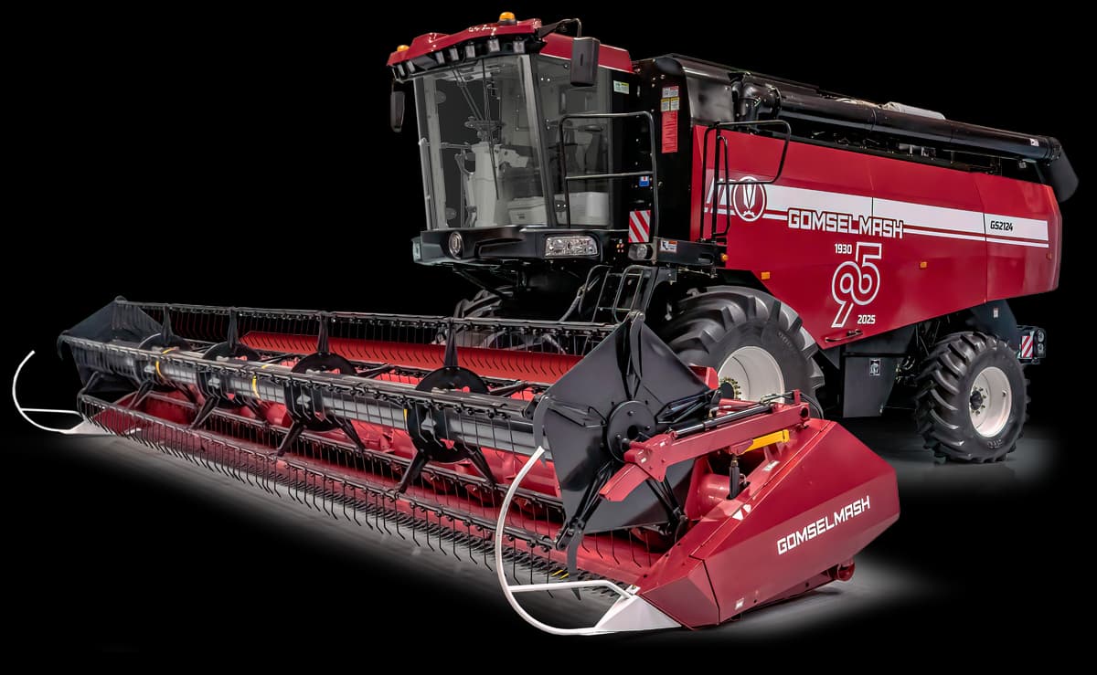 Combine harvester Gomselmash GS2124 — Gomselmash