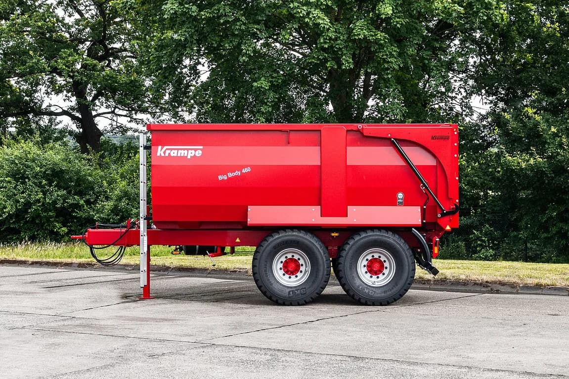 Tipping trailer Krampe BigBody 460 — Krampe