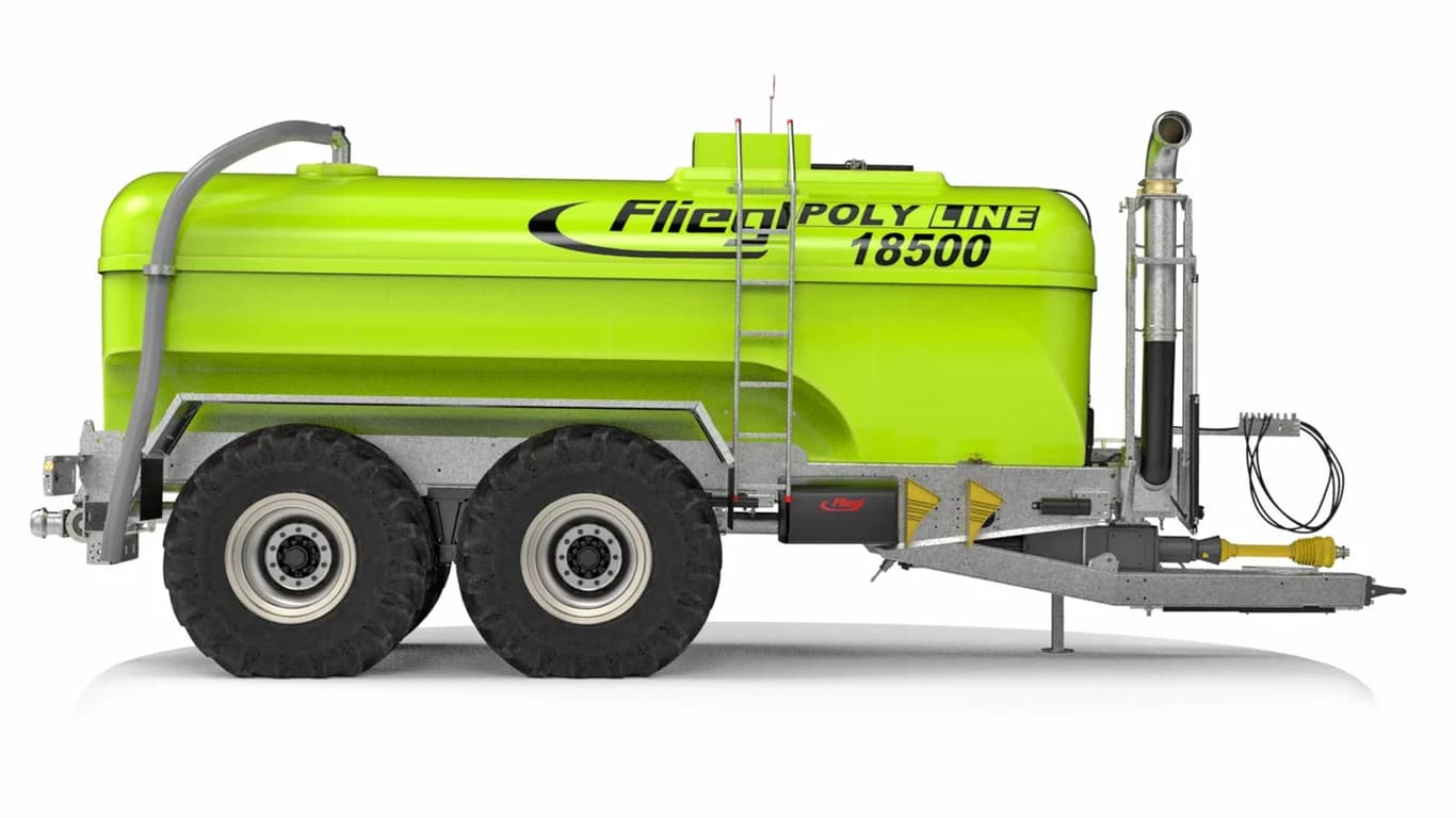 Slurry tanker Fliegl PFW 11000 Poly Line tandem — Fliegl