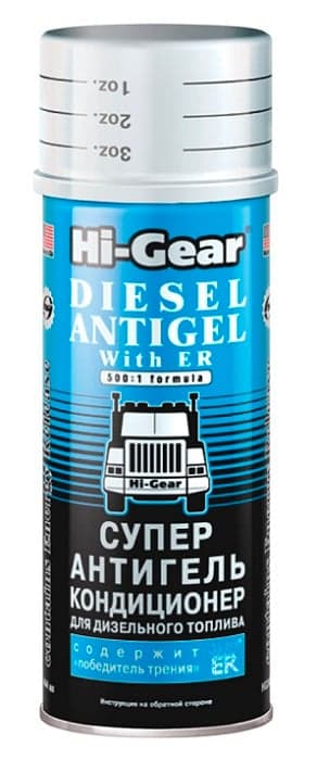 Присадка в дизельне паливо Hi-Gear Diesel Antigel with ER — Hi-Gear