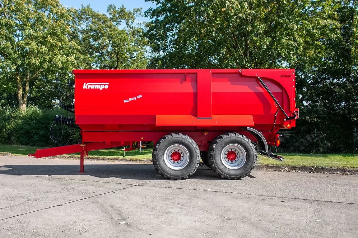 Tipping trailer Krampe BigBody 600 — Krampe