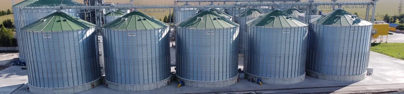 Riela Flat-Bottom Grain Silo — Riela