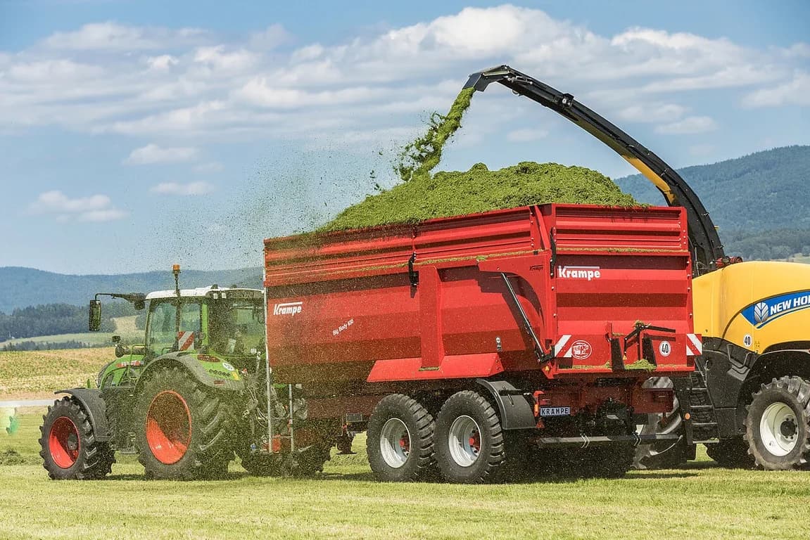 Tipping trailer Krampe BigBody 650 — Krampe