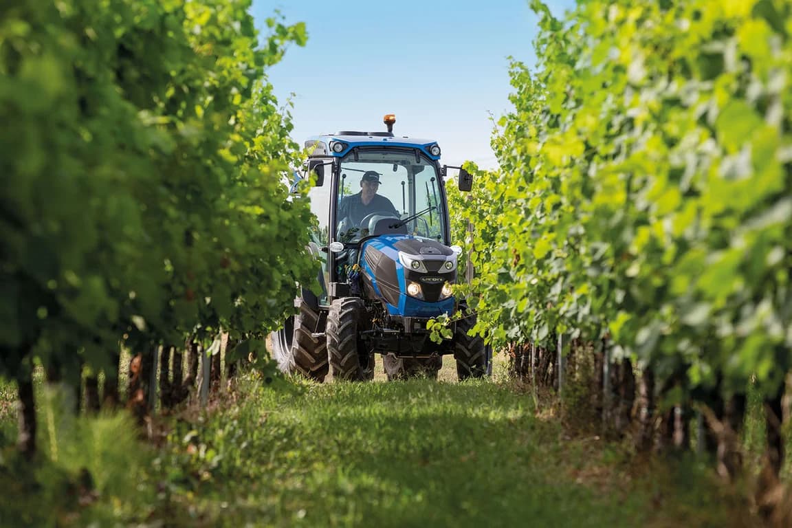 Orchard tractor Landini REX 4-080 F-S-V-GT — Landini