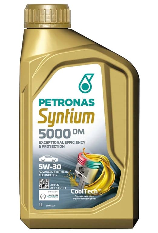 Petronas моторна олива Syntium 5000 DM 5W-30 SN — PETRONAS