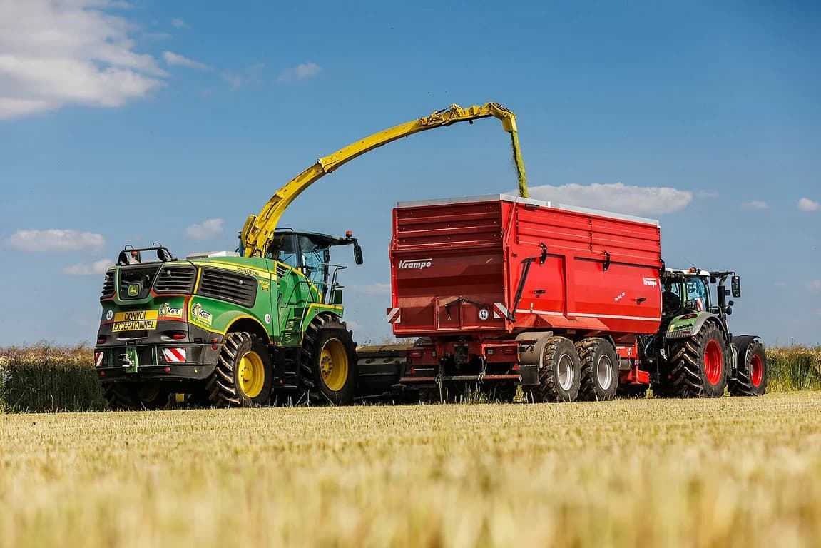 Tipping trailer Krampe BigBody 750 — Krampe