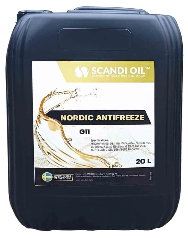 Scandi Oil антифриз Nordic Antifreeze Concentrate G11 — Scandi Oil