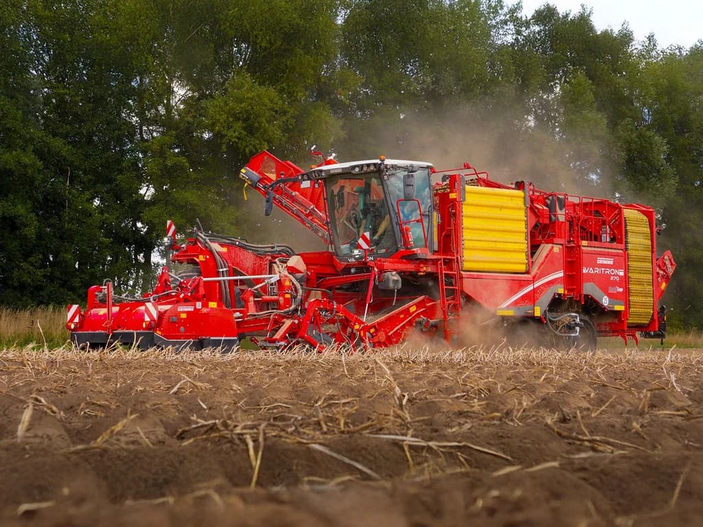 Potato harvester GRIMME VARITRON 270 TERRA TRAC — GRIMME