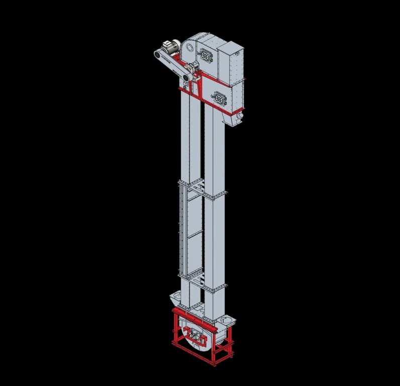 Mysilo SC Model Bucket Elevator — Mysilo