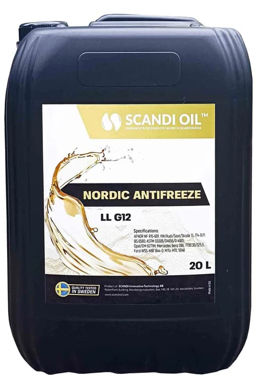 Scandi Oil антифриз Nordic Antifreeze Concentrate LL G12 — Scandi Oil