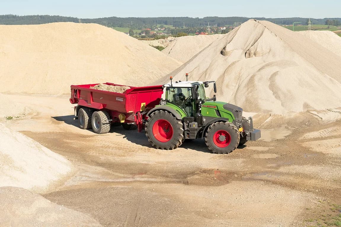 Tipping trailer Krampe HD 620 — Krampe