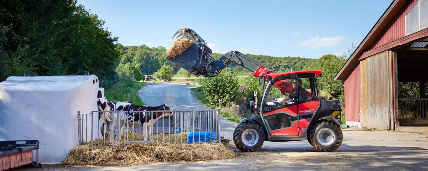 Telehandler Weidemann T4512e — Weidemann