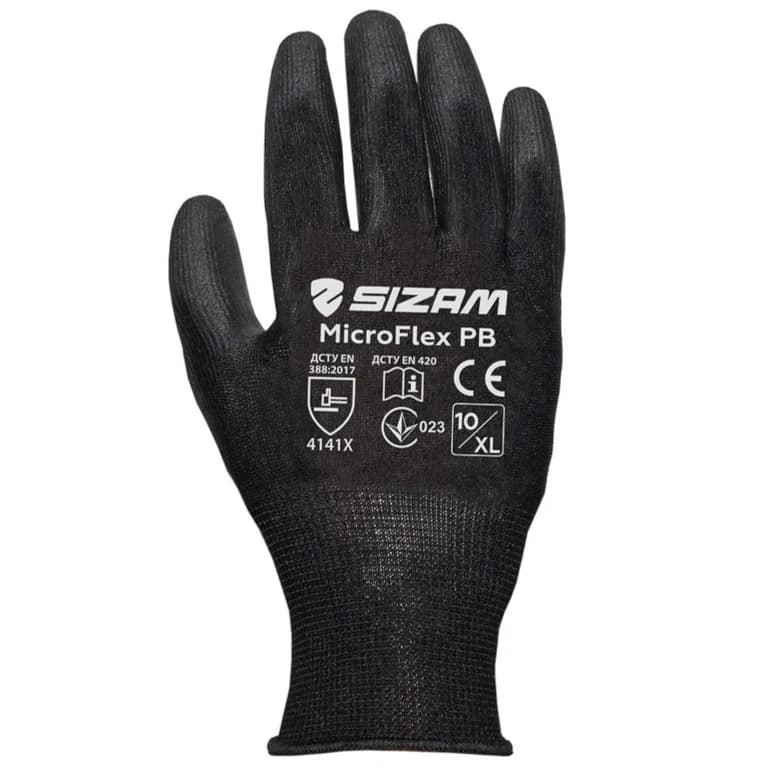 Захисні рукавички MICROFLEX PB (пакування 60шт) — Sizam
