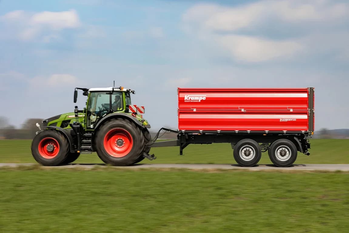 Tipping trailer Krampe FlexBody TDK 18-500 Carrier — Krampe